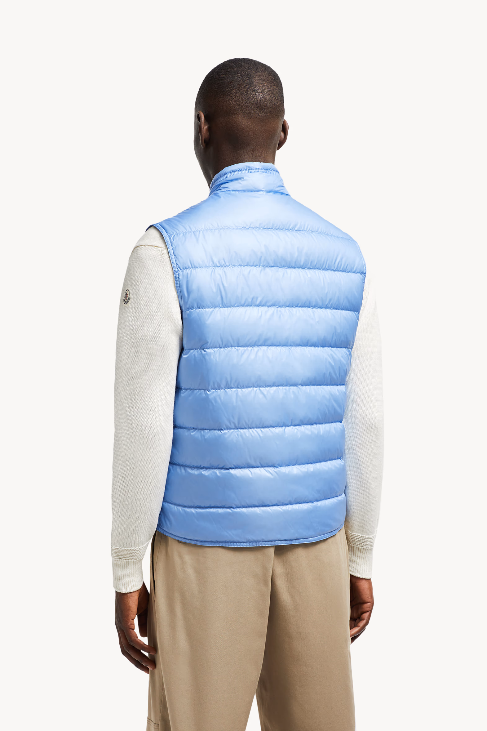 Chaleco plumífero plegable Gui Hombre Azul claro Moncler 5